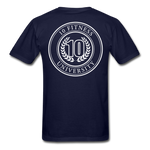 Load image into Gallery viewer, 10 Fitness University- Seal Unisex Short Sleeve - navy
