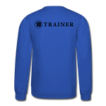Load image into Gallery viewer, Crewneck Sweatshirt 10 Trainer Blk Ltr - royal blue
