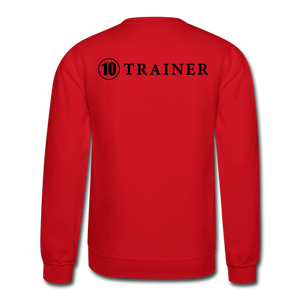 Crewneck Sweatshirt 10 Trainer Blk Ltr - red