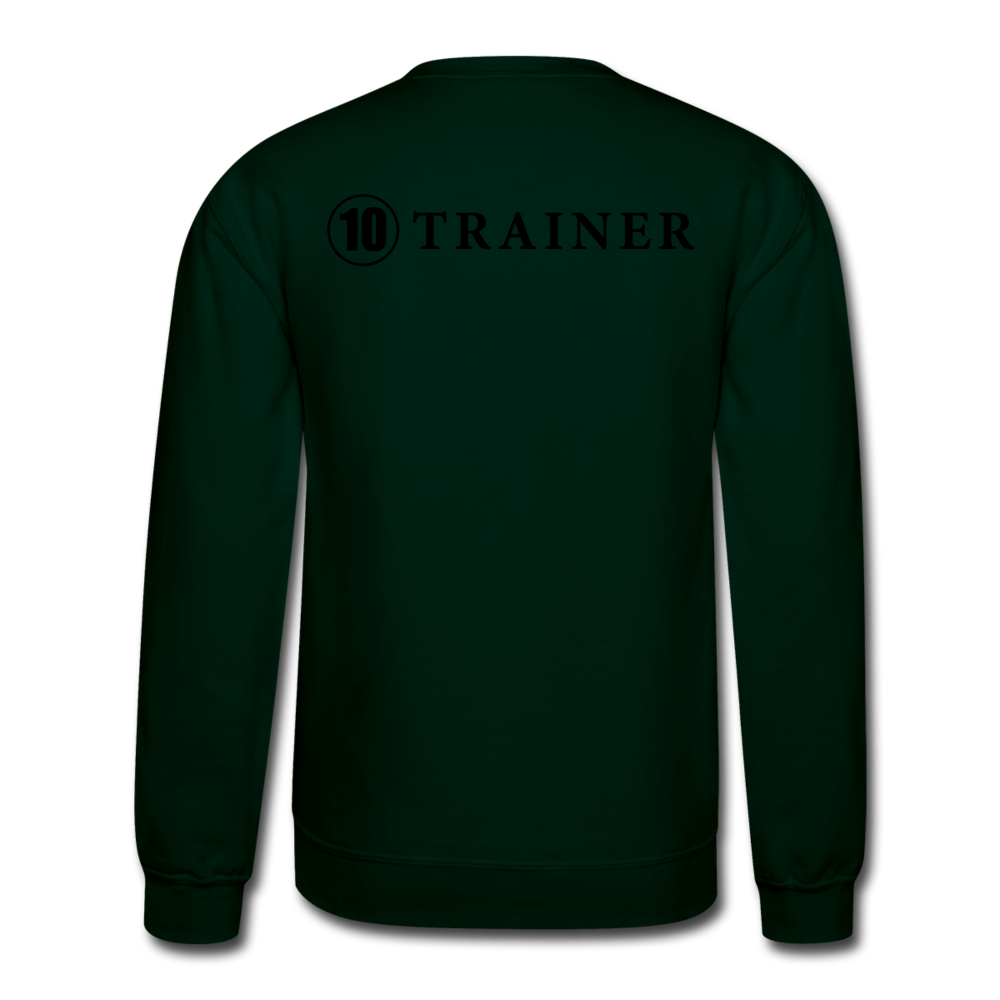 Crewneck Sweatshirt 10 Trainer Blk Ltr - forest green