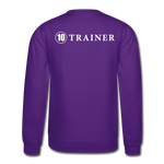 Load image into Gallery viewer, Crewneck Sweatshirt 10 Trainer Wht Ltr - purple
