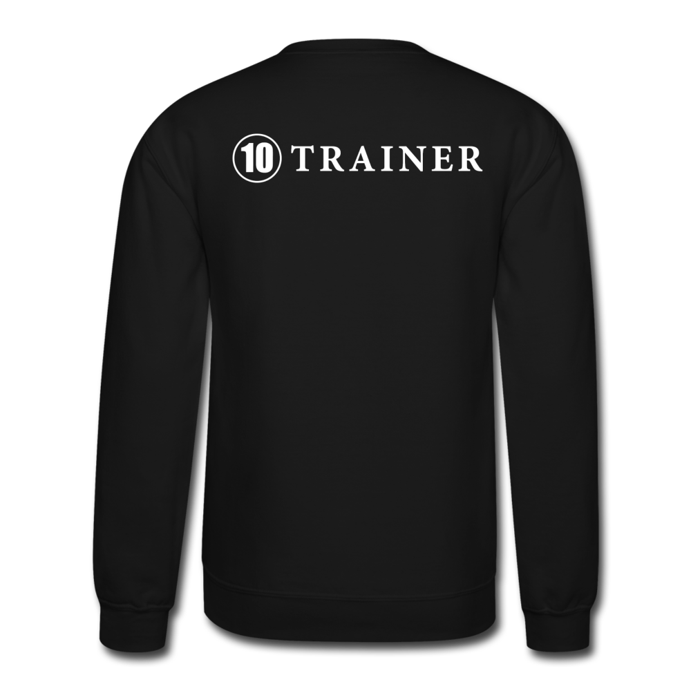 Crewneck Sweatshirt 10 Trainer Wht Ltr - black