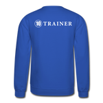 Load image into Gallery viewer, Crewneck Sweatshirt 10 Trainer Wht Ltr - royal blue
