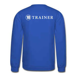 Crewneck Sweatshirt 10 Trainer Wht Ltr - royal blue
