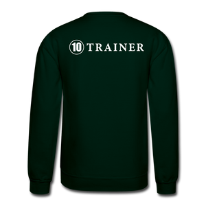 Crewneck Sweatshirt 10 Trainer Wht Ltr - forest green