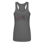Load image into Gallery viewer, Women’s Performance Racerback Tank Top - charcoal
