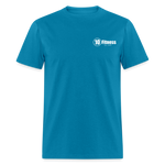 Load image into Gallery viewer, 10 Fitness University- Seal Unisex Short Sleeve - turquoise
