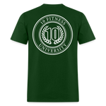 Load image into Gallery viewer, 10 Fitness University- Seal Unisex Short Sleeve - forest green
