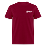 Load image into Gallery viewer, 10 Fitness University- Seal Unisex Short Sleeve - burgundy
