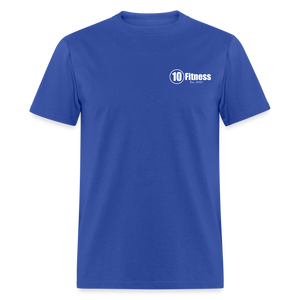 10 Fitness University- Seal Unisex Short Sleeve - royal blue