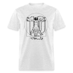 Load image into Gallery viewer, Da Vinci Unisex Short Sleeve Tee - light heather gray
