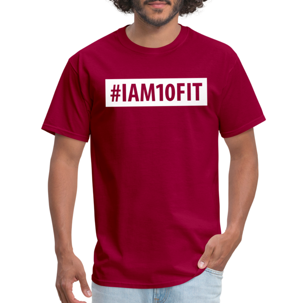 #IAM10FIT - dark red