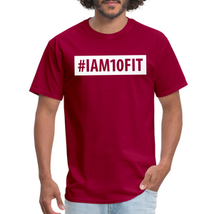 #IAM10FIT - dark red