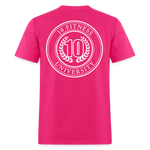 Load image into Gallery viewer, 10 Fitness University- Seal Unisex Short Sleeve - fuchsia
