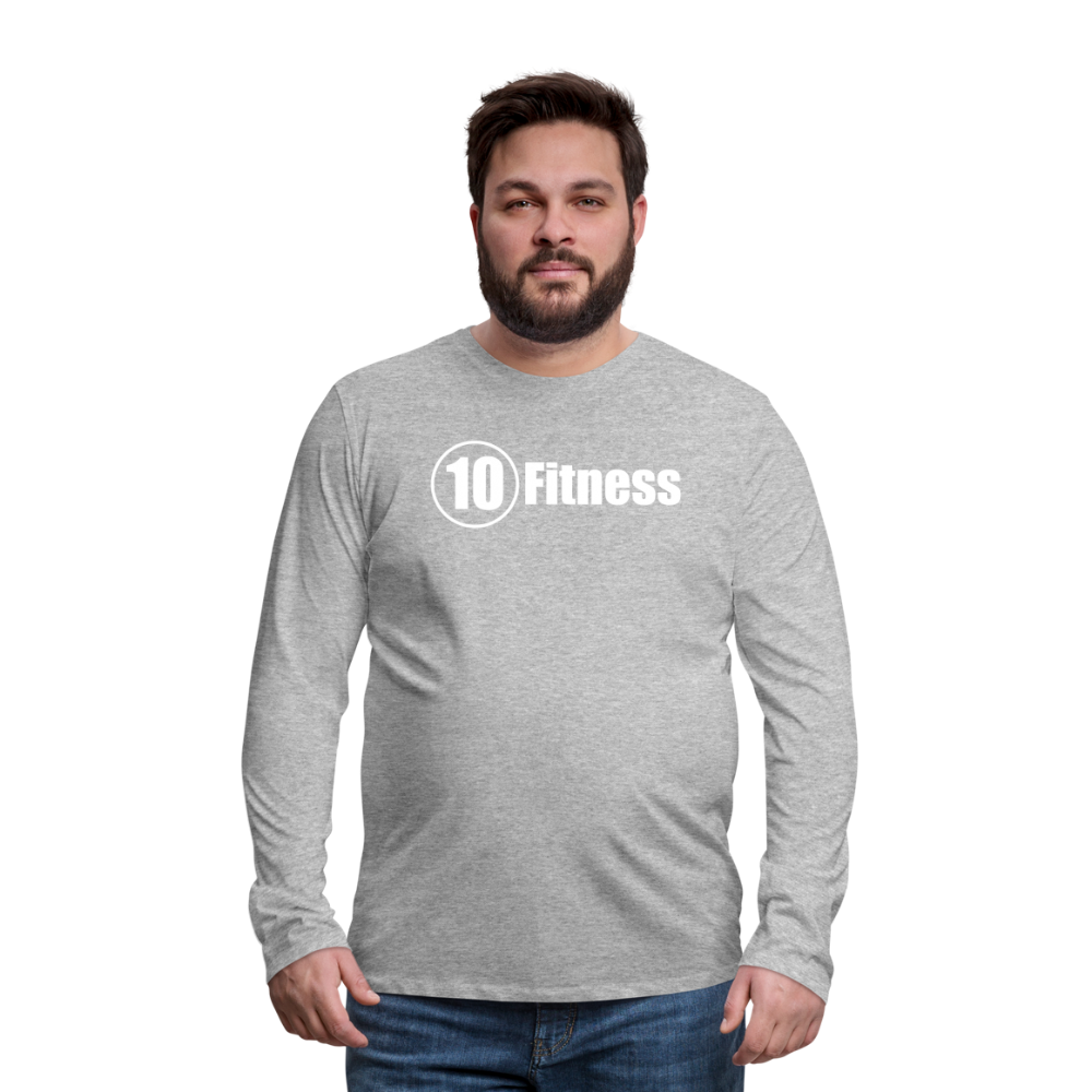 Men's Premium Long Sleeve T-Shirt - heather gray