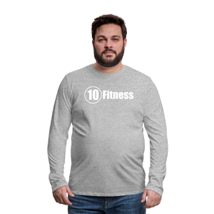 Men's Premium Long Sleeve T-Shirt - heather gray