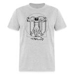 Load image into Gallery viewer, Da Vinci Unisex Short Sleeve Tee - heather gray
