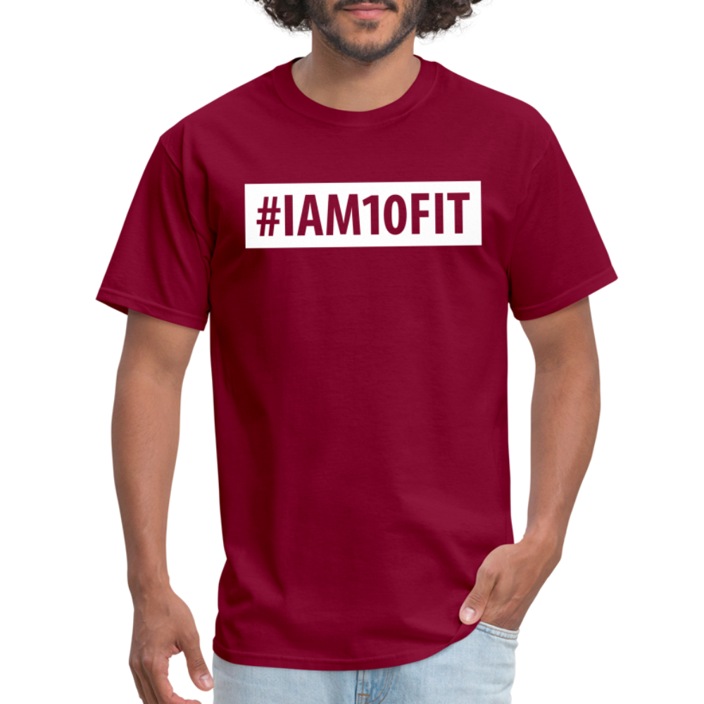 #IAM10FIT - burgundy