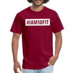 Load image into Gallery viewer, #IAM10FIT - burgundy
