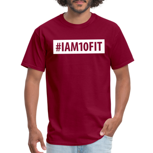 #IAM10FIT - burgundy