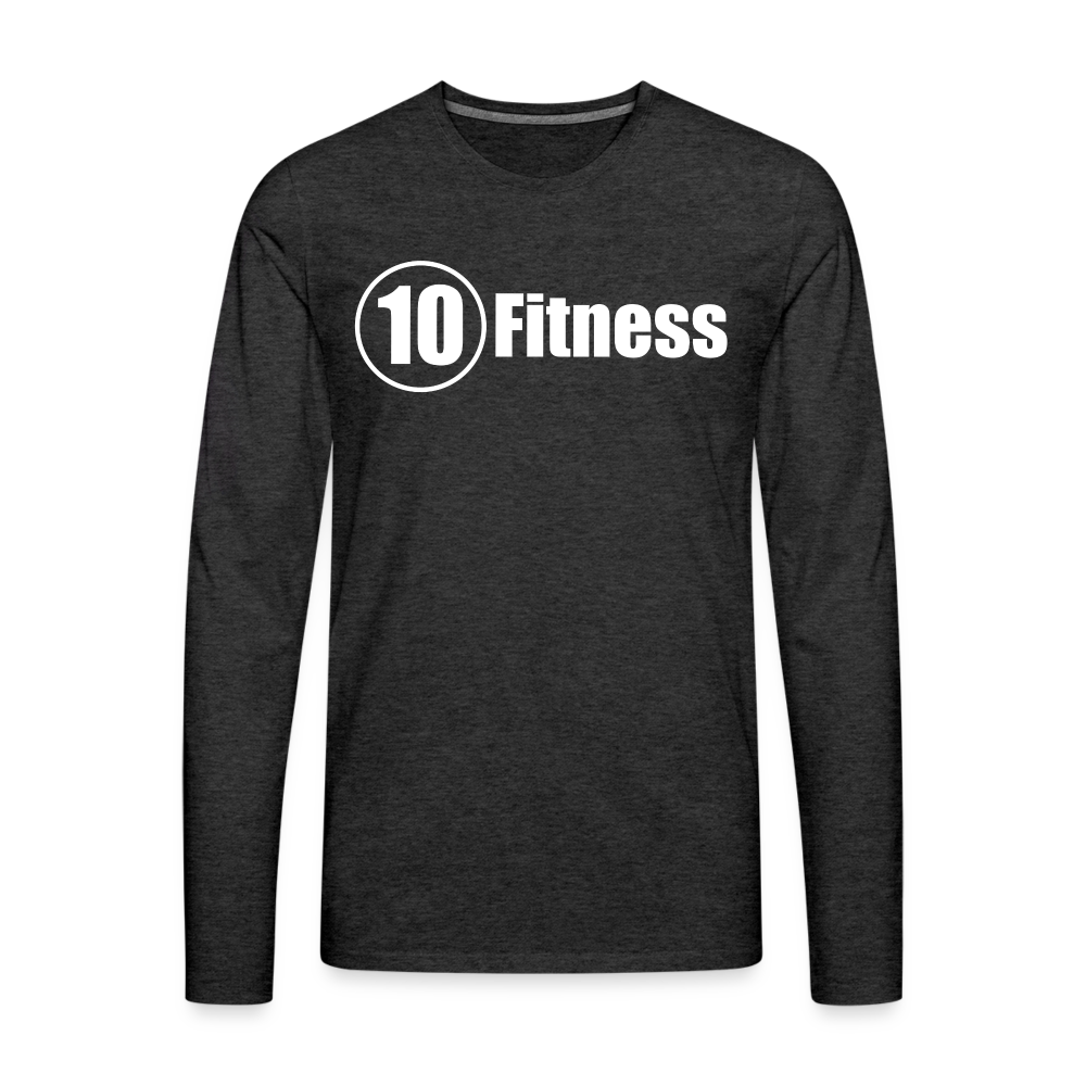 Men's Premium Long Sleeve T-Shirt - charcoal grey