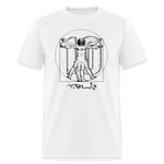 Load image into Gallery viewer, Da Vinci Unisex Short Sleeve Tee - white
