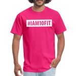 Load image into Gallery viewer, #IAM10FIT - fuchsia
