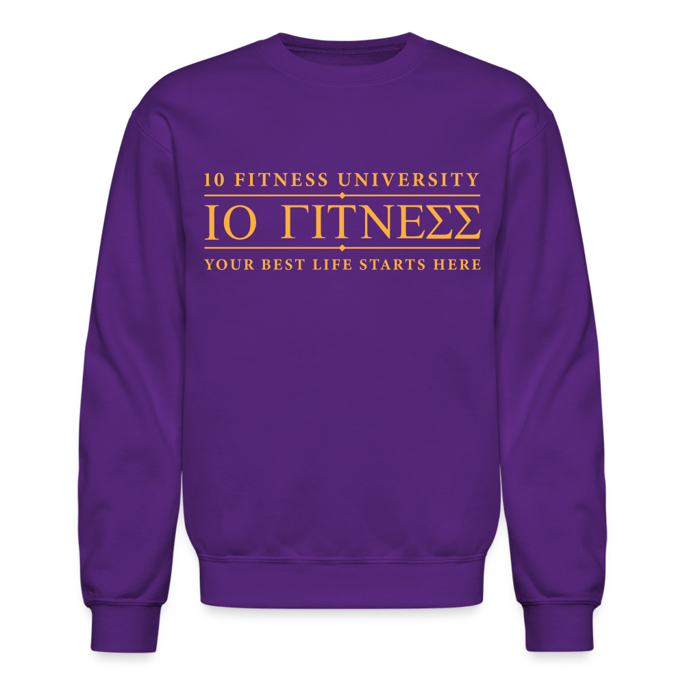 Crewneck Sweatshirt - purple