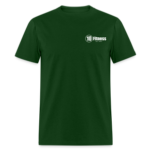 10 Fitness University- Seal Unisex Short Sleeve - forest green