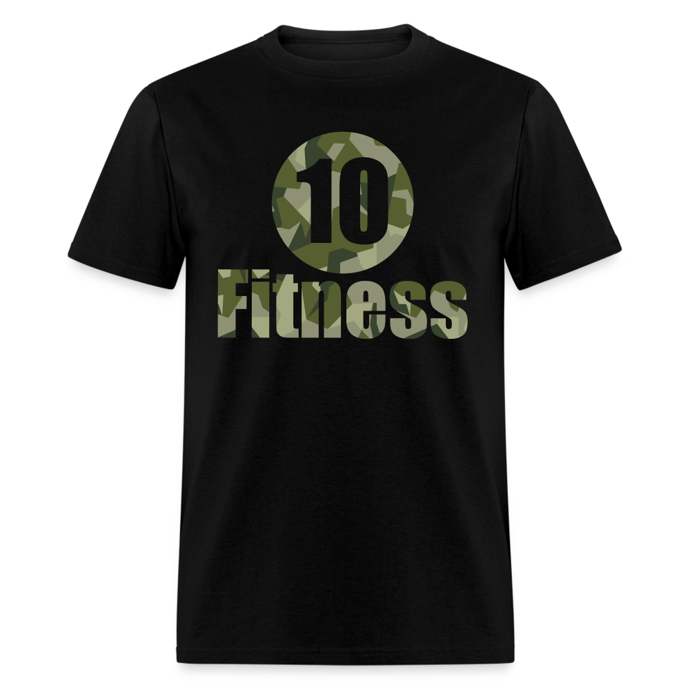 Camo Unisex Short Sleeve Tee - black