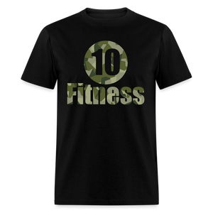 Camo Unisex Short Sleeve Tee - black