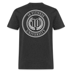 Load image into Gallery viewer, 10 Fitness University- Seal Unisex Short Sleeve - heather black
