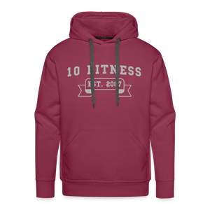 Men’s Premium 2007 Hoodie - burgundy