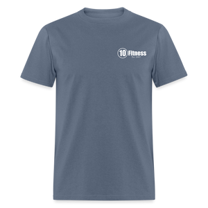 10 Fitness University- Seal Unisex Short Sleeve - denim