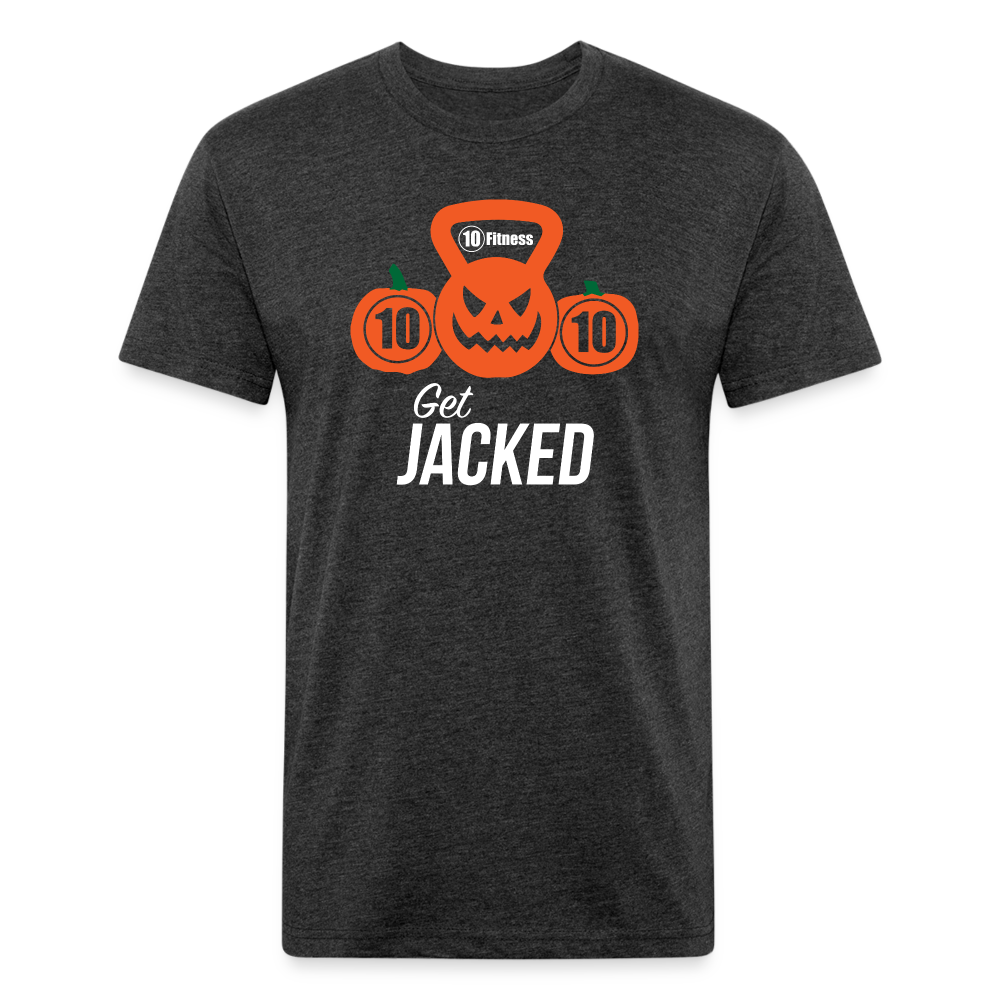 Get Jacked Halloween T - heather black