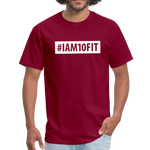 Load image into Gallery viewer, #IAM10FIT - burgundy
