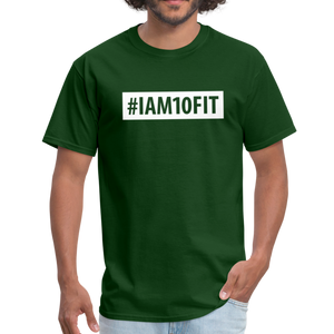 #IAM10FIT - forest green