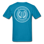 Load image into Gallery viewer, 10 Fitness University- Seal Unisex Short Sleeve - turquoise
