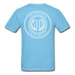 Load image into Gallery viewer, 10 Fitness University- Seal Unisex Short Sleeve - aquatic blue
