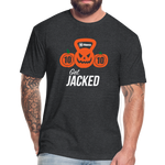 Load image into Gallery viewer, Get Jacked Halloween T - heather black
