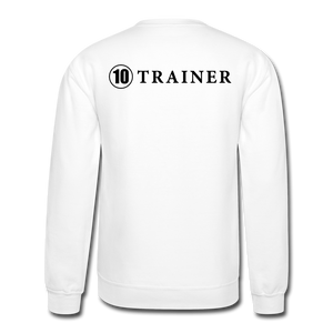 Crewneck Sweatshirt 10 Trainer Blk Ltr - white