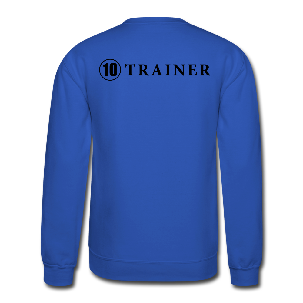 Crewneck Sweatshirt 10 Trainer Blk Ltr - royal blue