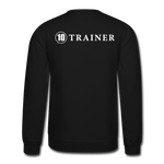 Load image into Gallery viewer, Crewneck Sweatshirt 10 Trainer Wht Ltr - black
