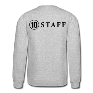 Crewneck Sweatshirt Staff Blk Ltr - heather gray