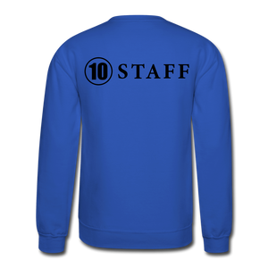 Crewneck Sweatshirt Staff Blk Ltr - royal blue
