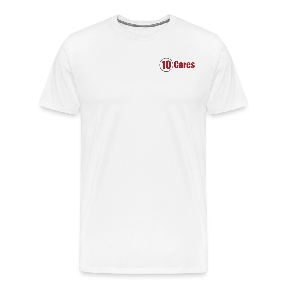 10 Cares Food Drive T-Shirt - white