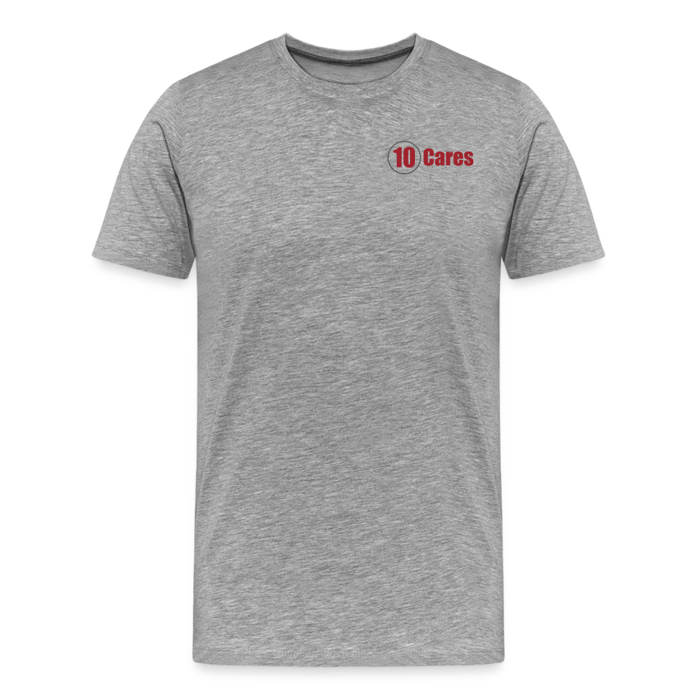 10 Cares Food Drive T-Shirt - heather gray