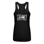Load image into Gallery viewer, Women’s Performance Racerback Tank Top - black
